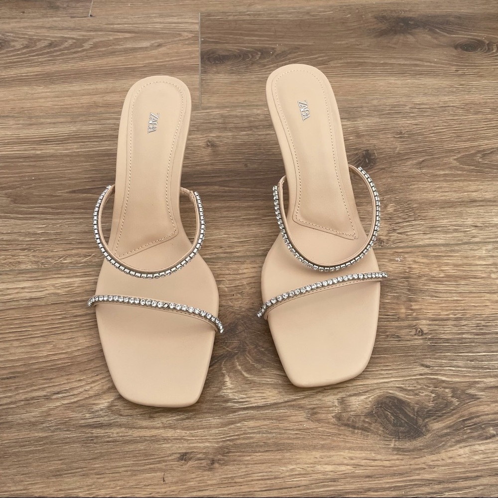 Zara Nude Heels